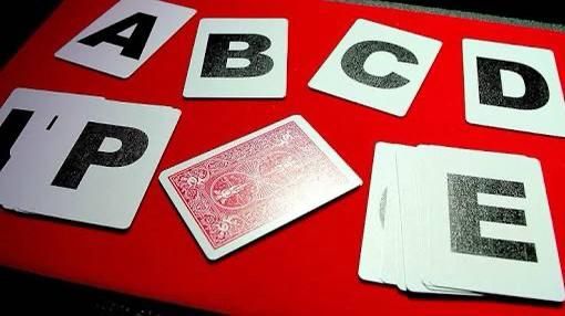 Alphabet Card Deck