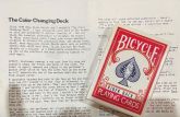 Paul Curry’s The Color Changing Deck